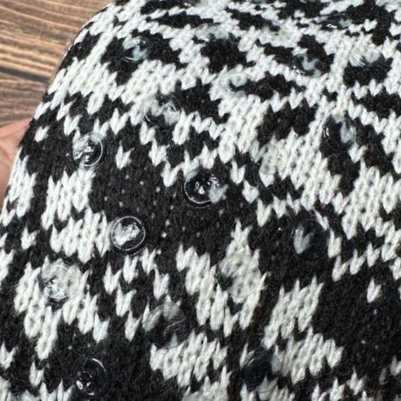 NWT Northeast Outfitters Men's Cozy Cabin Slippers Size Large (Snowflake) - Picture 6 of 11